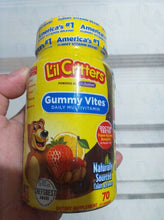 Load image into Gallery viewer, li'l critters multivitamins gummy vites 70 gummies