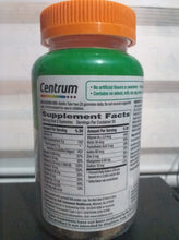 Load image into Gallery viewer, Centrum Adult Multigummies assorted natural fruit flavors 110 gummies