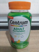 Load image into Gallery viewer, Centrum Adult Multigummies assorted natural fruit flavors 110 gummies