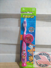 Load image into Gallery viewer, Firefly Nickelodeon Paw Patrol Kids Toothbrushes with Cap for 3+ yrs.