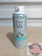 Load image into Gallery viewer, Pure Silk Shave Cream Ultra SENSITIVE 5 OZ(142G) U.S.A