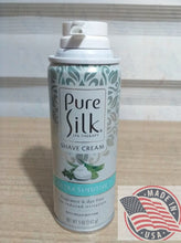 Load image into Gallery viewer, Pure Silk Shave Cream Ultra SENSITIVE 5 OZ(142G) U.S.A
