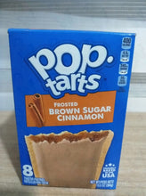 Load image into Gallery viewer, Pop Tarts frosted Brown Sugar Cinnamon 8 toaster pastries 13.5 oz(384g) U.S.A