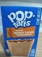 Load image into Gallery viewer, Pop Tarts frosted Brown Sugar Cinnamon 8 toaster pastries 13.5 oz(384g) U.S.A