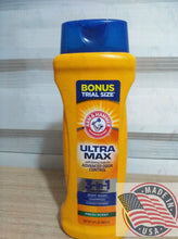 Load image into Gallery viewer, Arm & Hammer Ultra Max 3 in 1 Bodywash Shampoo, Conditioner 12 oz(354.8ml) U.S.A