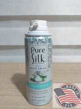 Load image into Gallery viewer, Pure Silk Shave Cream Ultra SENSITIVE 5 OZ(142G) U.S.A