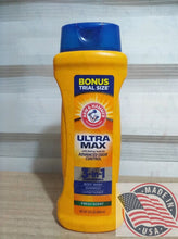 Load image into Gallery viewer, Arm & Hammer Ultra Max 3 in 1 Bodywash Shampoo, Conditioner 12 oz(354.8ml) U.S.A