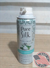 Load image into Gallery viewer, Pure Silk Shave Cream Ultra SENSITIVE 5 OZ(142G) U.S.A
