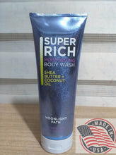 Load image into Gallery viewer, Super Rich moisturizing Body wash Shea Butter+ coconut oil (296 ml) U.S.A