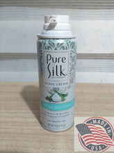 Load image into Gallery viewer, Pure Silk Shave Cream Ultra SENSITIVE 5 OZ(142G) U.S.A
