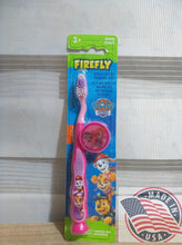 Load image into Gallery viewer, Firefly Nickelodeon Paw Patrol Kids Toothbrushes with Cap for 3+ yrs.