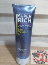 Load image into Gallery viewer, Super Rich moisturizing Body wash Shea Butter+ coconut oil (296 ml) U.S.A