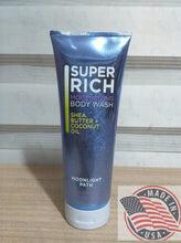 Load image into Gallery viewer, Super Rich moisturizing Body wash Shea Butter+ coconut oil (296 ml) U.S.A