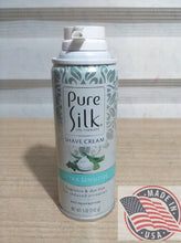 Load image into Gallery viewer, Pure Silk Shave Cream Ultra SENSITIVE 5 OZ(142G) U.S.A