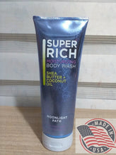 Load image into Gallery viewer, Super Rich moisturizing Body wash Shea Butter+ coconut oil (296 ml) U.S.A