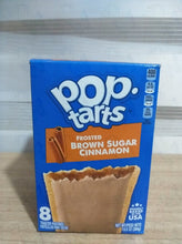 Load image into Gallery viewer, Pop Tarts frosted Brown Sugar Cinnamon 8 toaster pastries 13.5 oz(384g) U.S.A