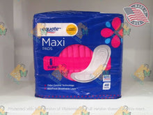 Load image into Gallery viewer, Equate Maxi Pads napkin, Super (48 Count)