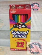 Load image into Gallery viewer, Cra-Z-Art 12 Colored Pencils Thick, Strong Leads!