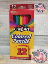 Load image into Gallery viewer, Cra-Z-Art 12 Colored Pencils Thick, Strong Leads!