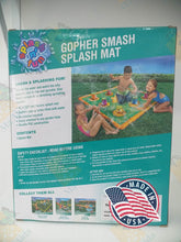 Load image into Gallery viewer, Splash n' Fun Gopher smash Splash Mat 42 in L X 42 in W (107CM l X107 cm W) 3+ age 1 set
