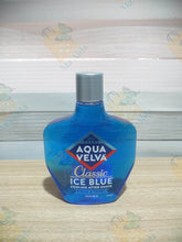 Load image into Gallery viewer, Aqua Velva After Shave, Classic Ice Blue Scent Firms &tones cooling after shave 7 fl. oz.