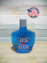 Load image into Gallery viewer, Aqua Velva After Shave, Classic Ice Blue Scent Firms &tones cooling after shave 7 fl. oz.
