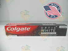 Load image into Gallery viewer, Colgate Optic White Toothpaste with Charcoal cool mint paste2.5 oz (70.8g)