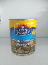 Load image into Gallery viewer, Clemente Jacques Whole Jalapeno Peppers, Pickled Jalapeno Peppers, 26 oz(737g) Can