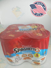Load image into Gallery viewer, Campbell's SpaghettiOs Original Canned Pasta, 15.8 OZ Can (Pack of 4)