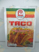 Load image into Gallery viewer, Lawry's Taco Seasoning Mix, 1 oz (28.3g)