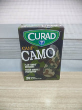 Load image into Gallery viewer, Curad Camouflage Flex- Fabric Bandages, 25 Count