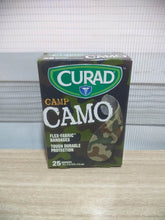 Load image into Gallery viewer, Curad Camouflage Flex- Fabric Bandages, 25 Count
