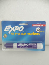 Load image into Gallery viewer, Expo Dry Erase Markers Low Odor Ink Chisel Tip