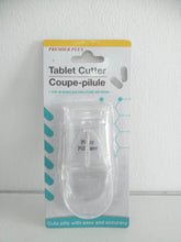 Load image into Gallery viewer, PREMIER PLUS Tablet Cutter, Pill Cutter Splitter Half Storage Box Medicine Tablet