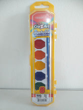 Load image into Gallery viewer, Cra-Z-Art Washable Watercolor Paints with Brush, Multicolor Set
