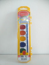 Load image into Gallery viewer, Cra-Z-Art Washable Watercolor Paints with Brush, Multicolor Set