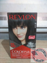 Load image into Gallery viewer, REVLON #10 Permanent hair color BLACK ammonia free w/keratin (U.S.A)
