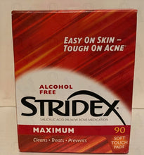 Load image into Gallery viewer, Stridex Daily Care Acne Pads Maximum Strength, 90 ct