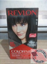 Load image into Gallery viewer, REVLON #10 Permanent hair color BLACK ammonia free w/keratin (U.S.A)
