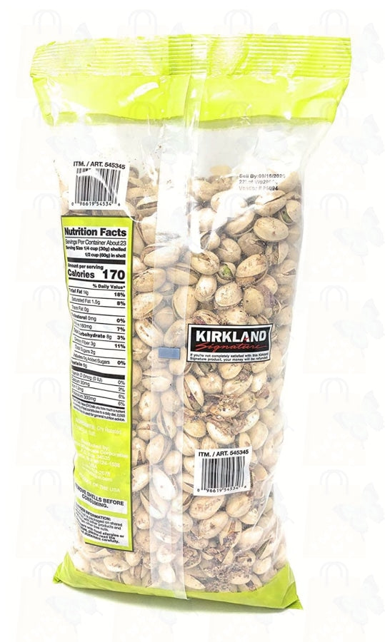 Kirkland Signature Dry Roasted & Salted In-Shell Pistachio, 48 Ounce U.S.A