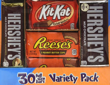 Load image into Gallery viewer, Hershey's Chocolate Variety 30 Full Size Bar