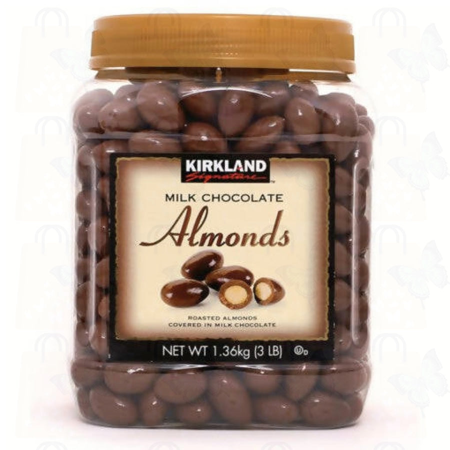 Kirkland Signature Milk Chocolate Roasted Almonds, 1.36kg (3lb)