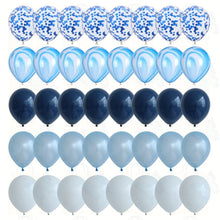 Load image into Gallery viewer, 40 Pcs Balloons Set Agate Marble Balloons With Confetti Balloons
