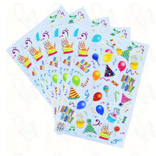 Load image into Gallery viewer, 10pcs 16*25cm Party Gift Bags With Handles Cake Dot Pattern Colorful Plastic Bag