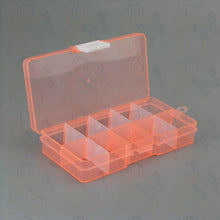 Load image into Gallery viewer, 10 Grid Plastic Transparent Storage Box Jewelry Manicure Container