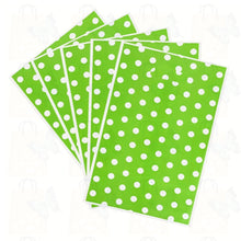 Load image into Gallery viewer, 10pcs 16*25cm Party Gift Bags With Handles Cake Dot Pattern Colorful Plastic Bag