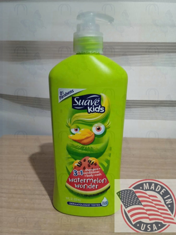 Suave Kids Watermelon Wonder 3-in-1 Shampoo, Conditioner and Body Wash – Ma  Aida