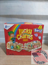 Load image into Gallery viewer, Lucky Charms Treats marshmallow 8 bars 6.0z(192g) U.S.A