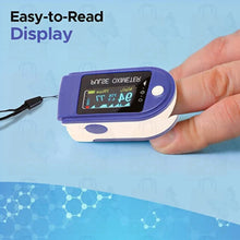 Load image into Gallery viewer, PULSE Oximeter Digital fingertip Portable Monitor heart rate