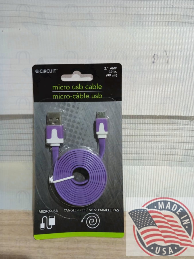E-circuit micro usb cable (99cm)